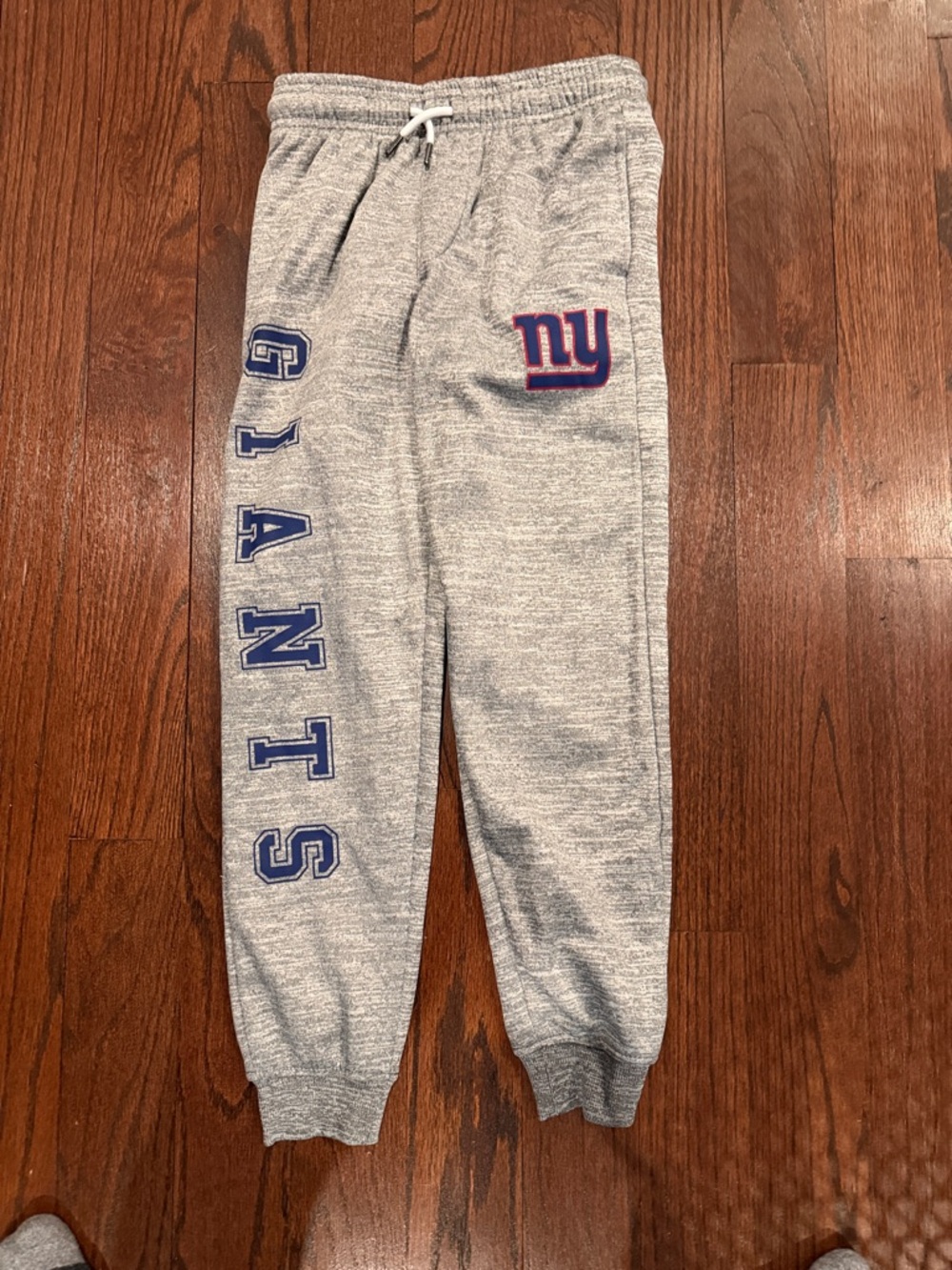 Kids  giants pants brand new Gray Sweatpants with Blue Team Lettering